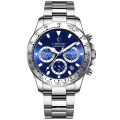 waterproof multi-function automatic mechanical wristwatch